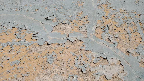 Eski Duvarın Kaba Dokusunu Aşındırmış Kumlu Renkli Taş Yüzeyine Yakın — Stok fotoğraf