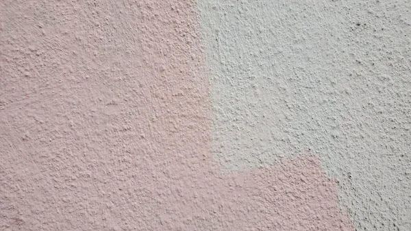 Δύο Χρωματιστές Βαμμένες Επιφάνειες Τοίχων Αποχρώσεις Του Ροζ Και Του — Φωτογραφία Αρχείου