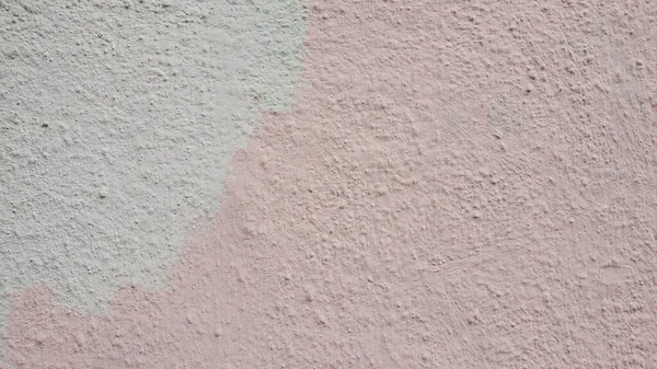 Stained Painted Wall Surface Shades Pink Gray White Spot Rough — Stock Photo, Image