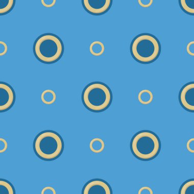 Polka dot sorunsuz vektör desen. Beyaz basit noktalı arka plan. Geometrik daire kağıt tekrar modern duvar kağıdı nokta zemin.