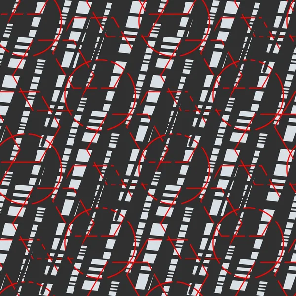 暗い背景にシームレス高速ベクトルスポーツパターン 抽象幾何学的なシームレスパターン グラフィックベクトル ビニールラップとデカールのレース背景 グランジ ネオンテクスチャパターン — ストックベクタ
