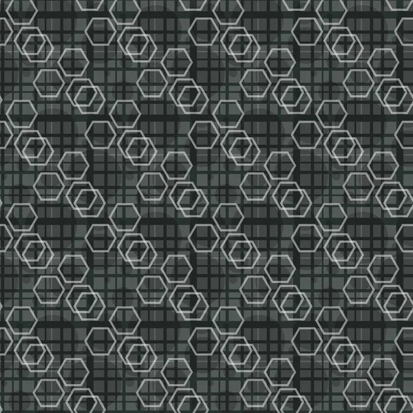 Geometrische nahtlose Muster Sport dunklen Hintergrund — Stockvektor