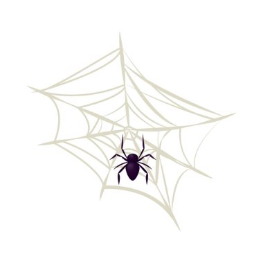 Örümcek vektörü, korkunç böcek, korkunç ağ hayvanı, korkunç örümceksi örümceksi resimlerden korkuyor. Tehlikeli örümcek ağı örümceği ağı zehri.