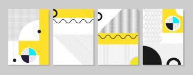 Neon kartları vektör spor şablonu koyu arka planda. Soyut neo geometrik desen. Grafik vektörü. Vinil ambalaj ve çıkartma için yarış arkaplanı. Grunge, neon desen.