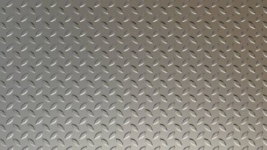 Oluklu ile çelik levha. Yaprak mercimek. Düşmesini anti-kayma güvenlik formu. 3D render