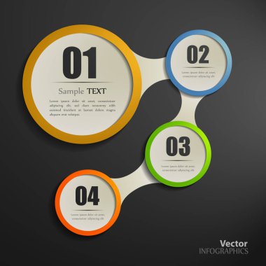 Modern tasarım düzeni bilgi grafiği