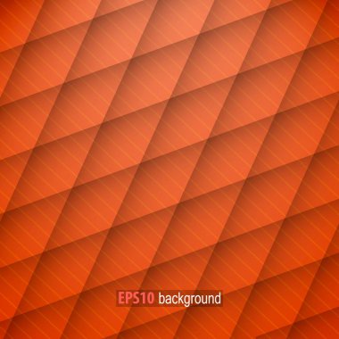 Kızıl Meydan Soyut Arkaplanı. Vektör İllüstrasyonu