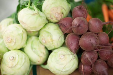 taze kök sebze haftalık market, arka plan olarak kullanılan
