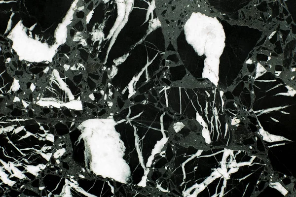 Estructura Abstracta Mármol Negro Blanco Gris Lujo Natural Puede Utilizar — Foto de Stock