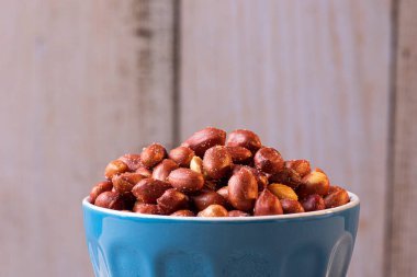 Tuzlu fıstık. Haziran partisi. Festa junina 'nın tipik tatlıları.. 