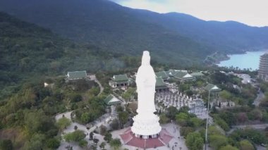 üst görünüm dini Budist karmaşık heykel ve Tapınak