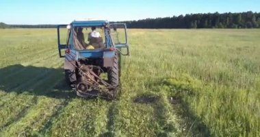 makine uzun bıçak çimen saman rulo hazırlanması için mows