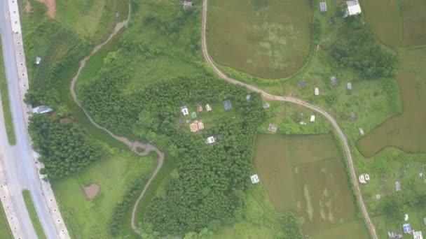Yol ile sınırsız vadi flycam filmler inanılmaz manzara — Stok video