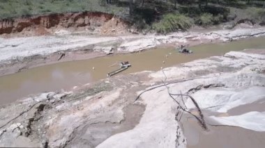 çıkarma ekipmanları sığ nehirden kum pompaları