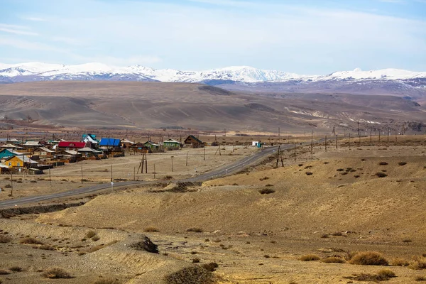 Manzara Altay Cumhuriyeti Rusya Federasyonu — Stok fotoğraf