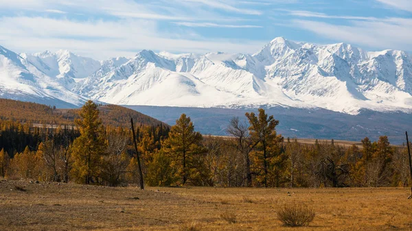 Panorama Över Berget Nord Chuya Åsen Altai Republiken Ryssland — Stockfoto