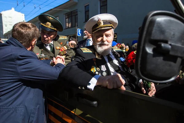 상트페테르부르크 러시아 2018 불멸의 승리의 기념일 — 스톡 사진