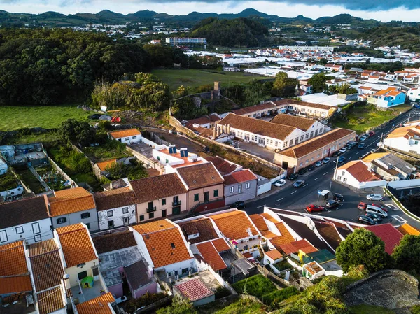Pohled Ponta Delgada Ostrově San Miguel Azory Portugalsko — Stock fotografie