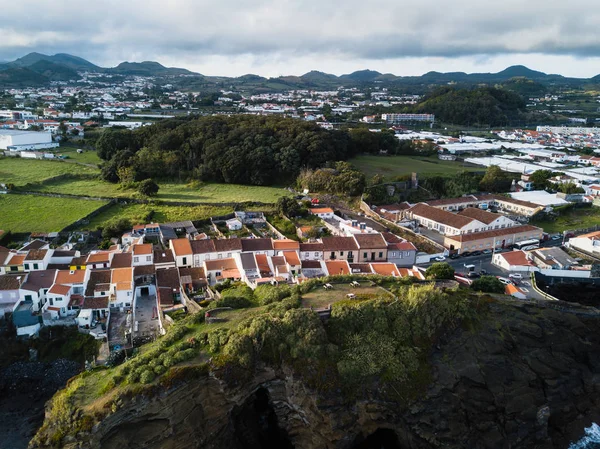 Vista Costa Ponta Delgada Ilha San Miguel Açores Portugal — Fotografia de Stock