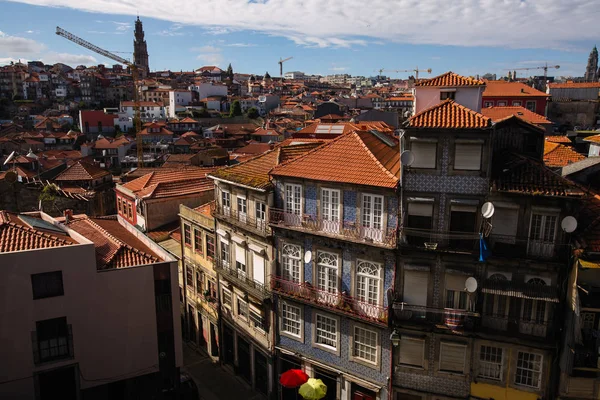 View Old Downtown Porto Portugal — Stock Photo, Image