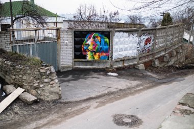 Voronej, Rusya - Mar 30, 2019: bir şehrin sokaklarında üzerinde. Şu anda Rusya nüfus açısından, daha fazla bir milyon kişi olarak 2019 kentleri arasında 14 yere şehriydi.