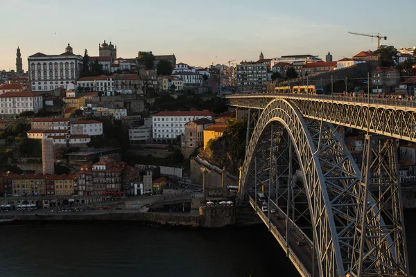 View Douro River Historic Center Porto Portugal — Stock Photo, Image