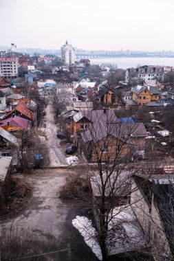 Voronej, Rusya - Mar 30, 2019: bir şehrin sokaklarında üzerinde. Şu anda Rusya nüfus açısından, daha fazla bir milyon kişi olarak 2019 kentleri arasında 14 yere şehriydi.