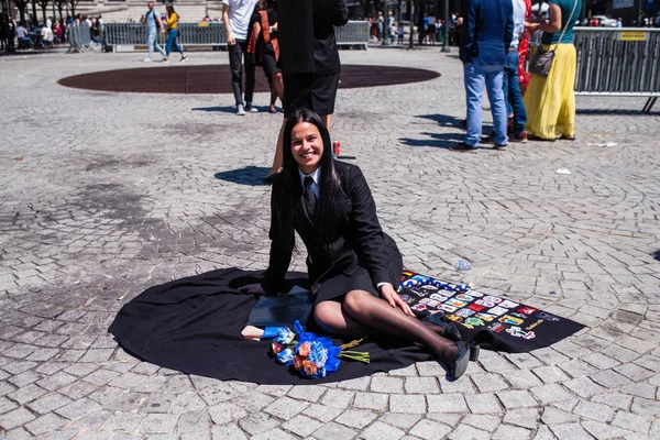 Porto Portugal Mai 2019 Pendant Queima Das Fitas Est Une — Photo