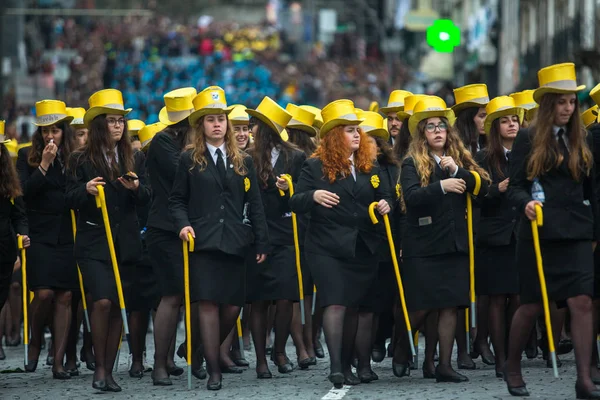 Πόρτο Πορτογαλία Μαΐου 2019 Κατά Διάρκεια Του Επικήδου Queima Das — Φωτογραφία Αρχείου