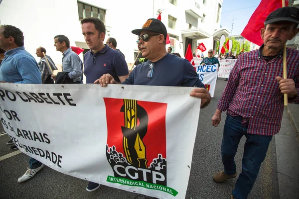 Porto Portugal Mayo 2019 Celebración Del Primero Mayo Centro Oporto —  Fotos de Stock