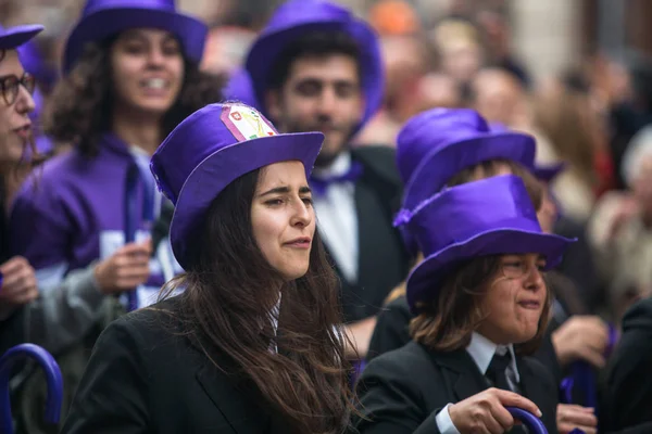 Porto Portugal Mayo 2019 Durante Cortejo Queima Das Fitas Fiesta — Foto de Stock