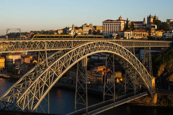 Porto Portekiz Deki Dom Luis Douro Nehri — Stok fotoğraf