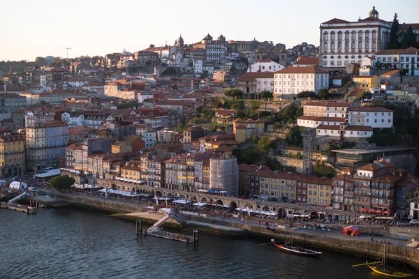 Porto Portugal Oct 2018 Vue Panoramique Ribeira Rivière Douro Ville — Photo