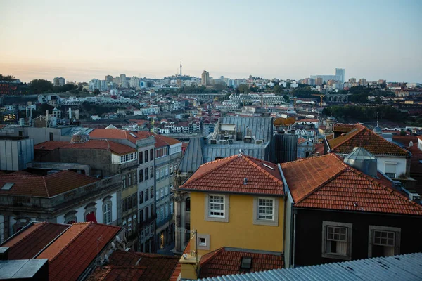Blick Auf Häuser Alten Viertel Von Porto Portugal — Stockfoto