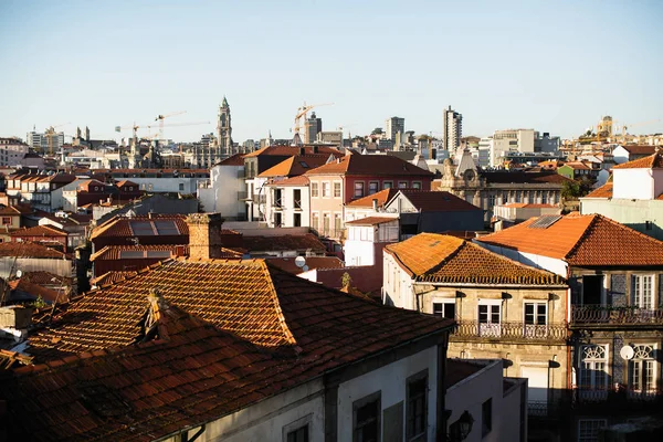 Casas Residenciais Centro Histórico Porto Portugal — Fotografia de Stock