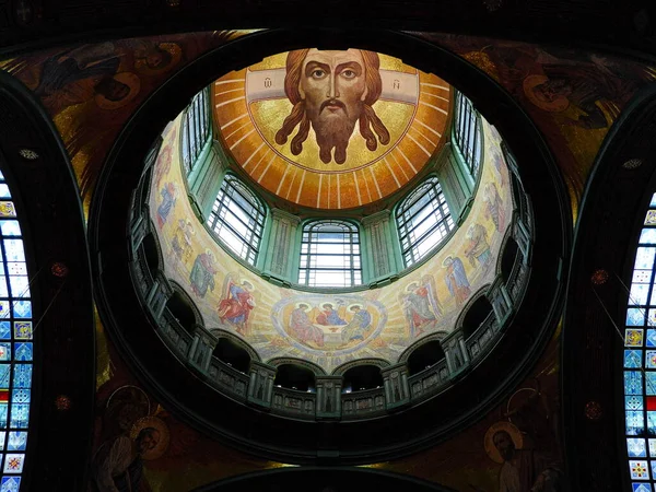 Uner Cupola Church Resurrection Park Patriot Moskva Regionen September 2020 - Stock-foto