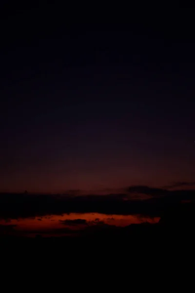 Gradation Dark Sunset Sky Color — Stock Photo, Image