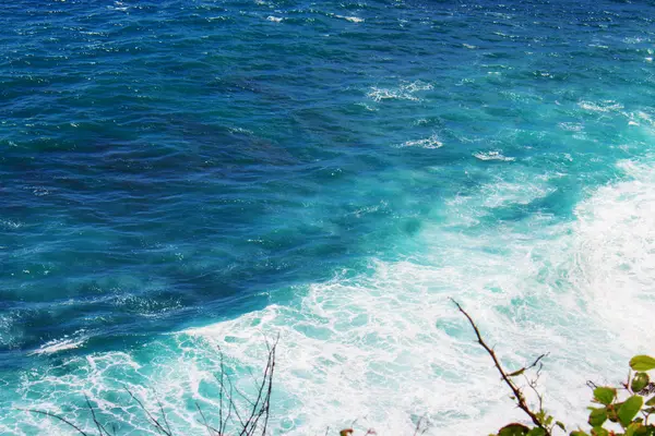 Espuma marina blanca — Foto de Stock