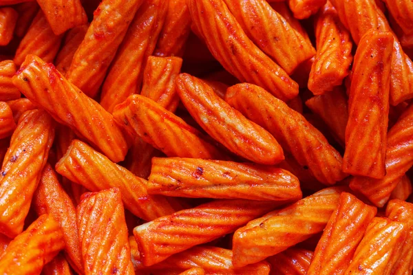 Baharatlı Kırmızı Snack Arka Plan