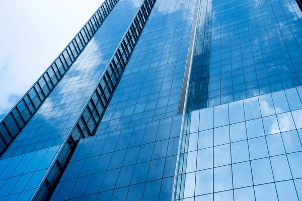 Modern Business Skyscrapers Reflections — Stock Photo, Image