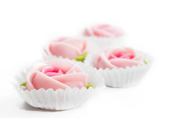 Alua Gulab Rose Cookies Thai Dessert — Stock Photo, Image