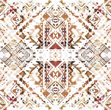 Arka plan olarak geometrik şekillerle kesintisiz doku