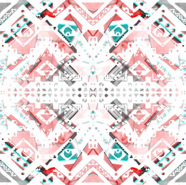 Geometrik şekiller, arka plan ile dikişsiz doku