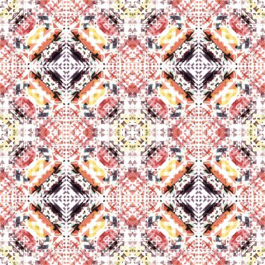 Geometrik şekiller, arka plan ile dikişsiz doku