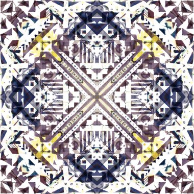 Geometrik şekiller, arka plan ile dikişsiz doku