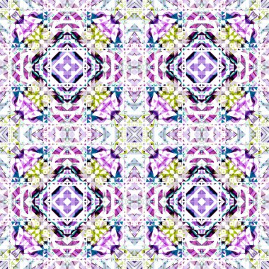 Geometrik şekiller, arka plan ile dikişsiz doku