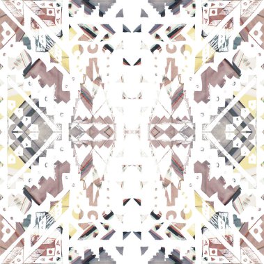 Geometrik şekiller, arka plan ile dikişsiz doku