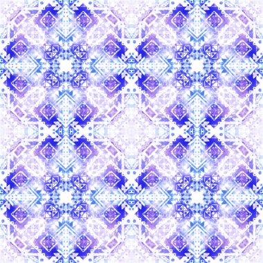 Arka plan olarak geometrik şekillerle kesintisiz doku