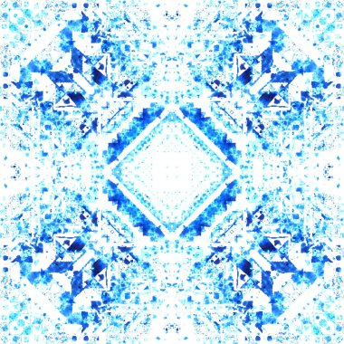 Arka plan olarak geometrik şekillerle kesintisiz doku