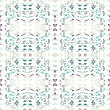 Arka plan olarak geometrik şekillerle kesintisiz doku